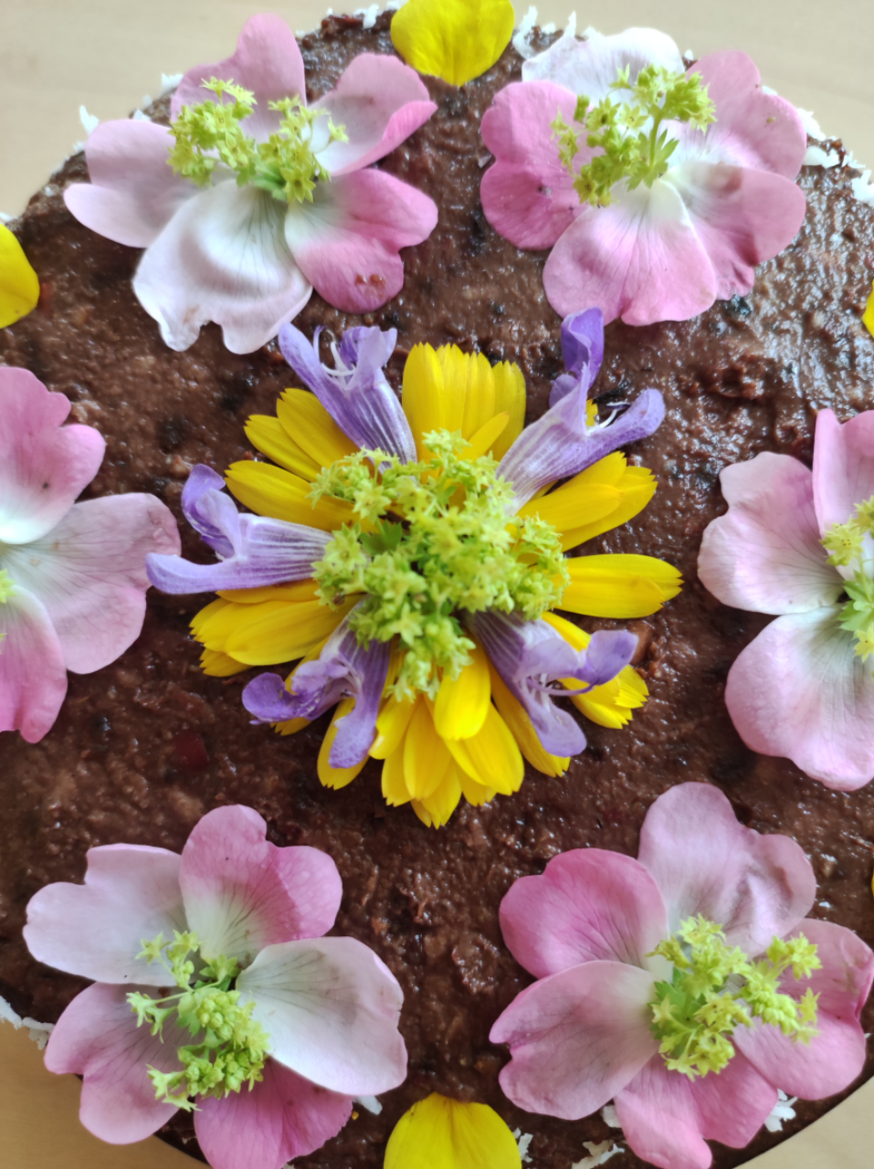 Read more about the article Rohköstliche Blütentorten – ein sommerlicher Genuss